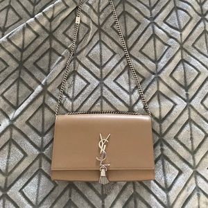 YSL Kate Medium Bag with Tassel in Smooth Leather